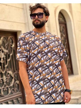 تیشرت خنک سوزنی یقه گرد1224
